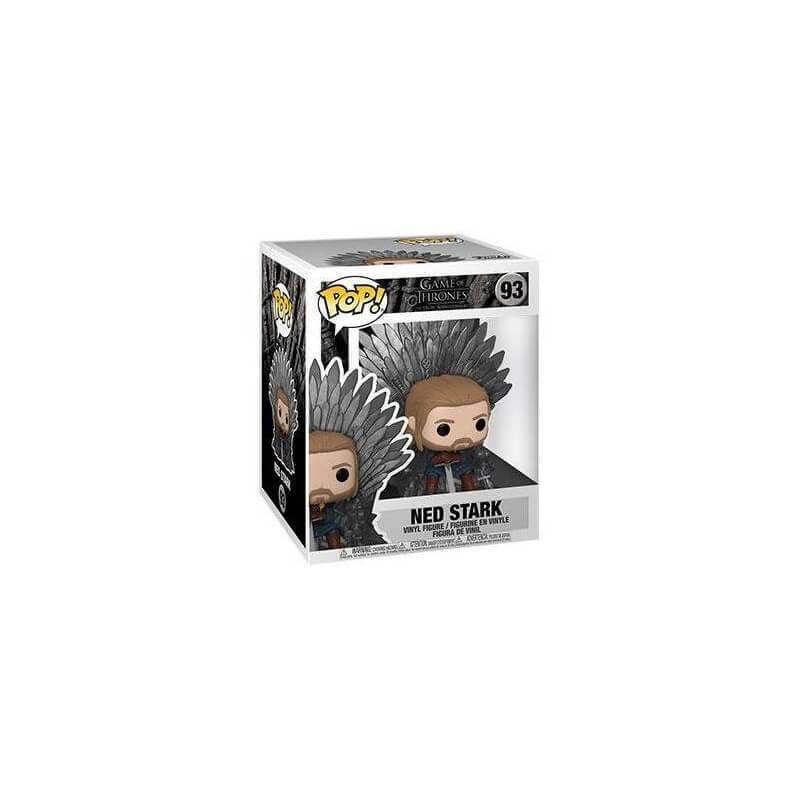 POP! Game of Thrones Ned Stark on Throne Deluxe Vinyl Figure