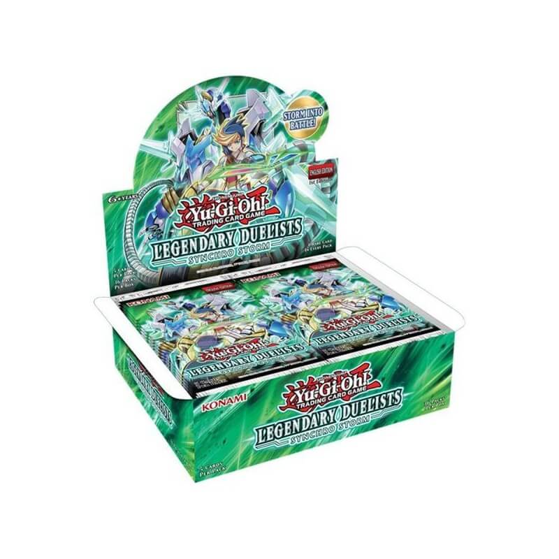 Yu-Gi-Oh Legendary Duelists Synchro Storm Booster Box