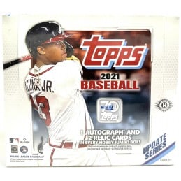 2021 Topps Update Series Baseball Hobby Jumbo Box