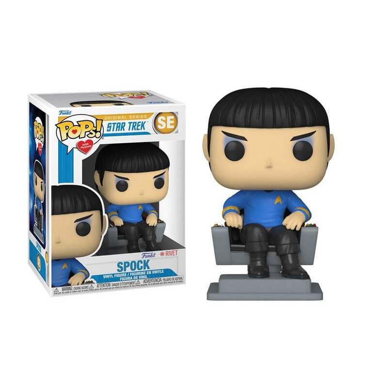 POP! Star Trek Spock in Chair Vinyl Figure