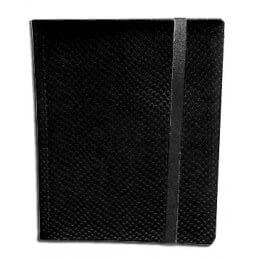 Legion Premium Dragon Hide 9 Pocket Gaming Card Binder - Black