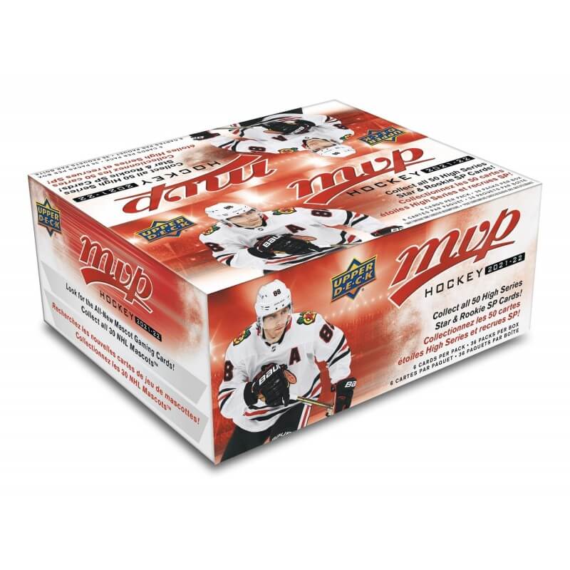 2021-22 Upper Deck MVP Hockey Retail Box