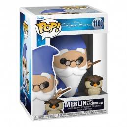 POP! Disney Sword in the Stone Merlin with Archimedes Vinyl Figure