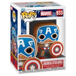 POP! Marvel Holiday Captain America Gingerbread Vinyl Figure