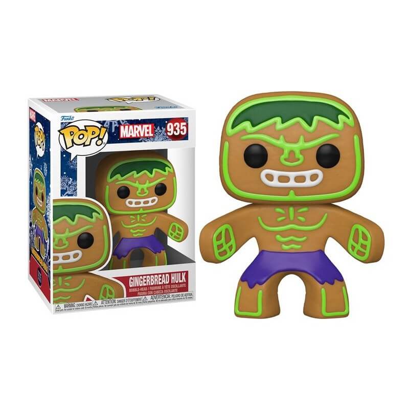 POP! Marvel Holiday Hulk Gingerbread Vinyl Figure