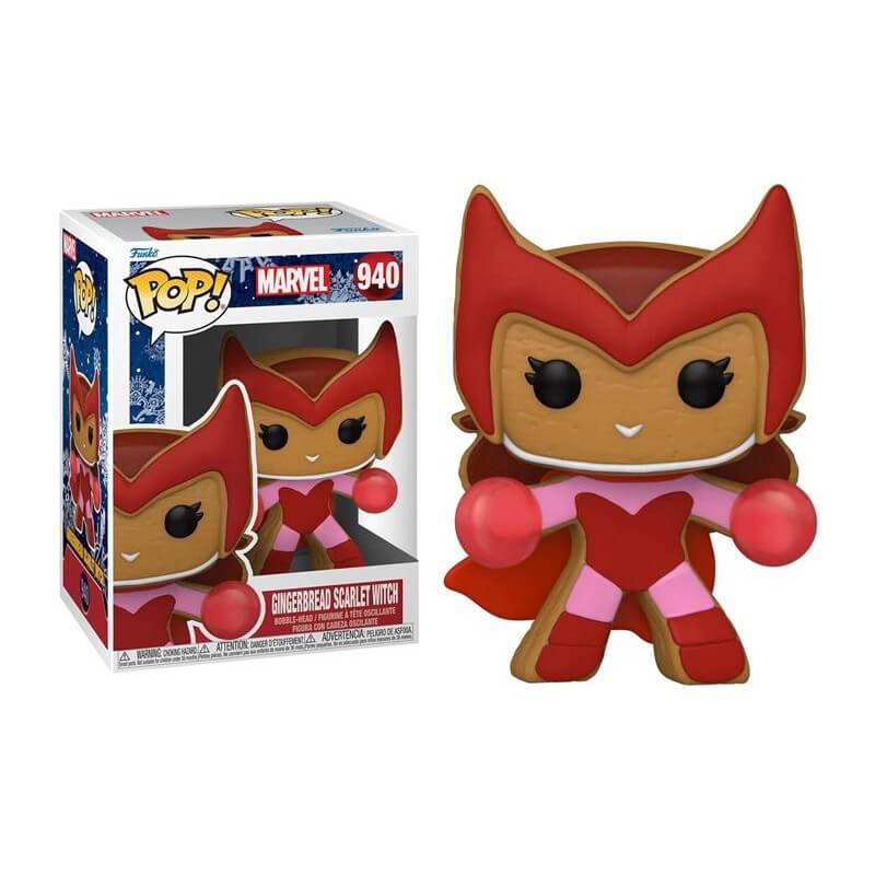 POP! Marvel Holiday Scarlet Witch Gingerbread Vinyl Figure