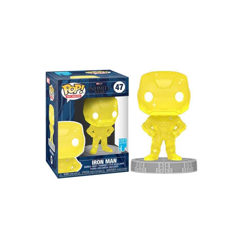 POP! Marvel Infinity Saga Art Series Iron Man Vinyl Figure