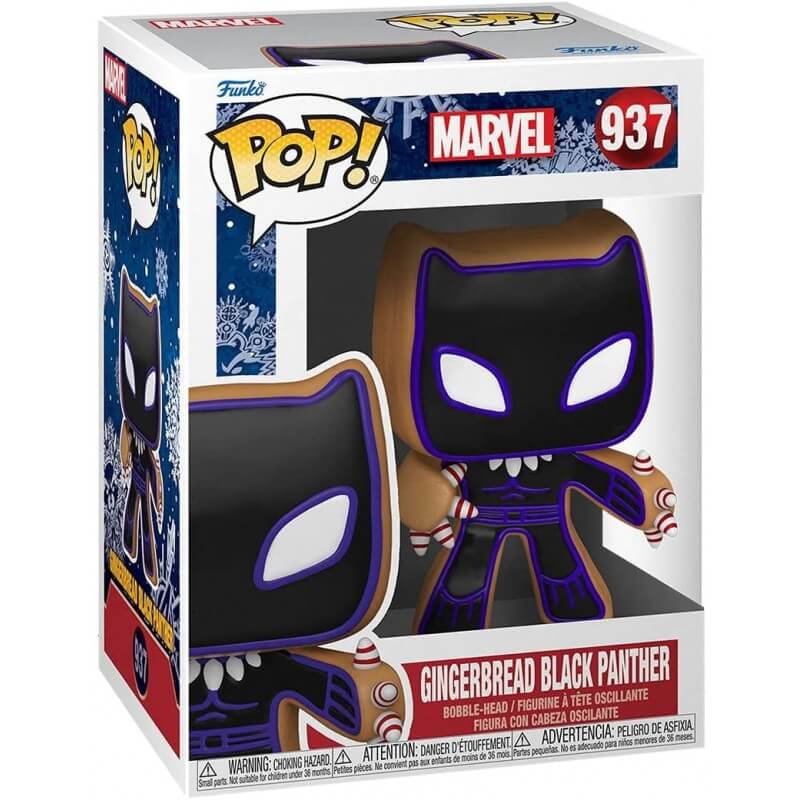 POP! Marvel Holiday Black Panther Gingerbread Vinyl Figure