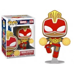 POP! Marvel Holiday Captain Marvel Gingerbread Vinyl Figure