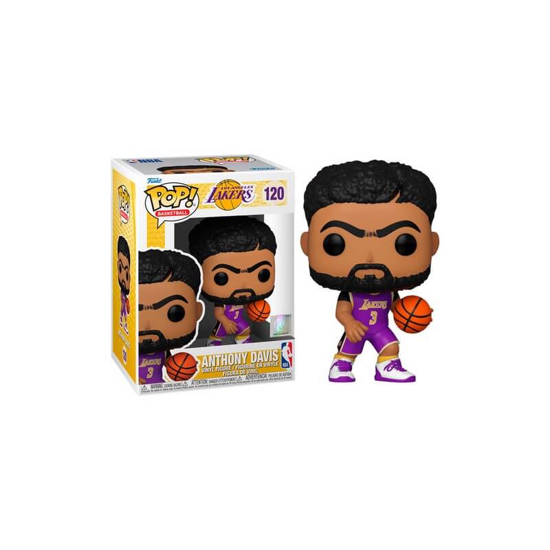 POP! NBA Los Angeles Lakers Anthony Davis Purple Vinyl Figure