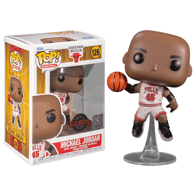 POP! NBA Michael Jordan Bulls 1995 Playoffs Vinyl Figure