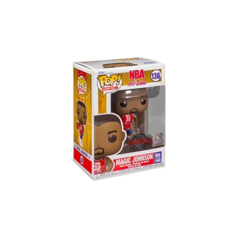 POP! NBA Magic Johnson 1986 All Star Special Edition Vinyl Figure