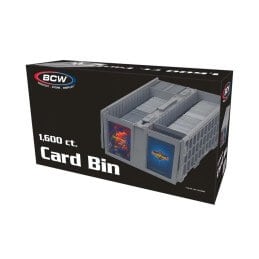 BCW 1600 Count Collectible Plastic Card Bin