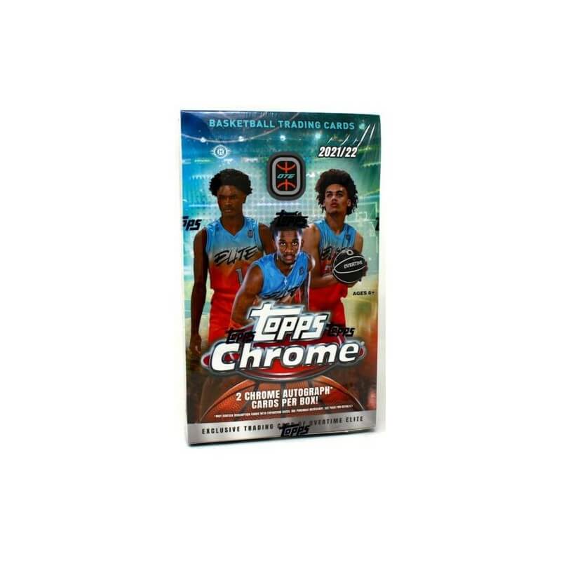 2021-22 Topps Chrome Overtime Elite Basketball Hobby Box