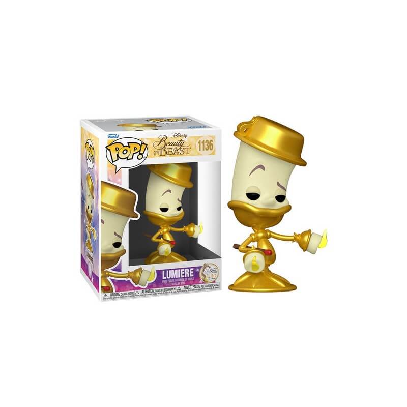 POP! Disney Beauty and the Beast Lumiere Vinyl Figure