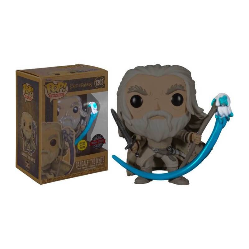 POP! The Lord of the Rings Gandalf the White Special Edition Vinyl Figure - Canada Card World POP! The Lord of the Rings Gandalf the White Special Edition Vinyl Figure - Canada Card World