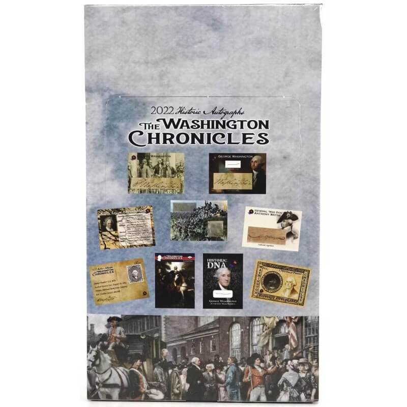 2022 Historic Autographs The Washington Chronicles Hobby Box