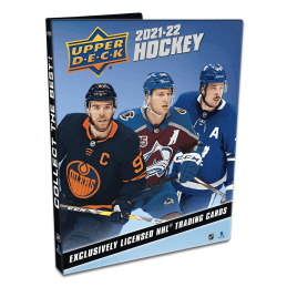 2021-22 Upper Deck Series 1 Hockey Starter Kit Binder