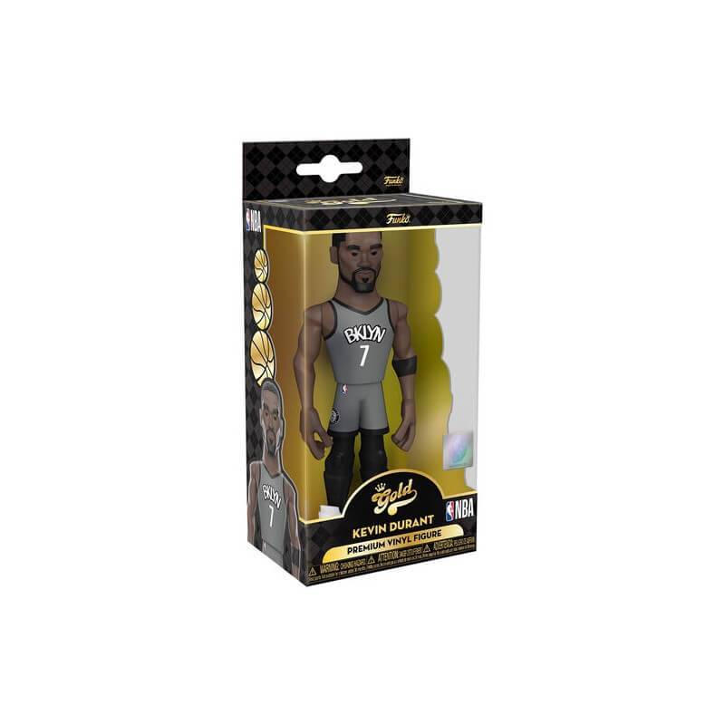 Funko Gold NBA Brooklyn Nets Kevin Durant Premium Vinyl Figure