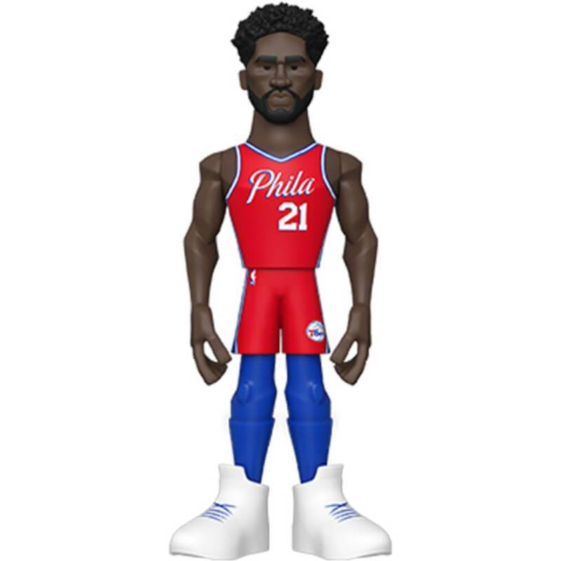 Funko Gold NBA Philadelphia 76ers Joeli Embiid Premium Vinyl Figure