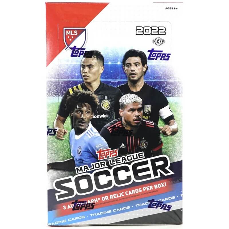 2022 Topps MLS Major League Soccer Hobby Box