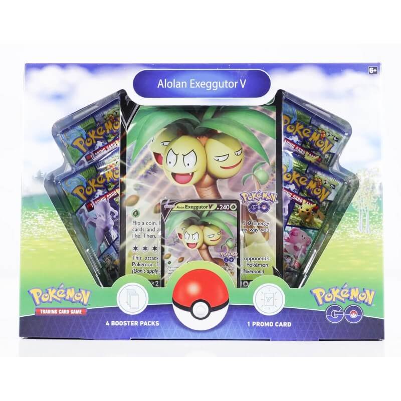 Pokemon Go Collection Alolan Exeggutor V Box