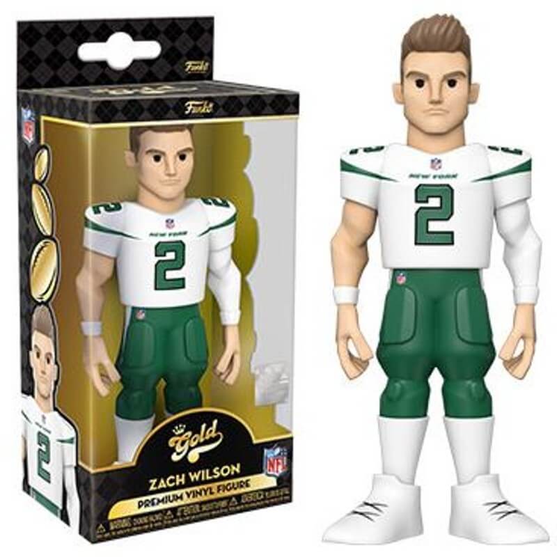 Funko Gold NBA New York Jets Zach Wilson Premium Vinyl Figure