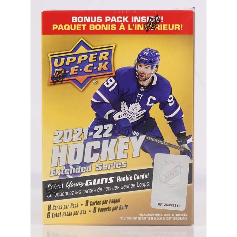 2021-22 Upper Deck Extended Series Hockey Blaster Box