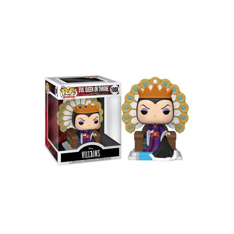 POP! Disney Villains Evil Queen on Throne Deluxe Vinyl Figure