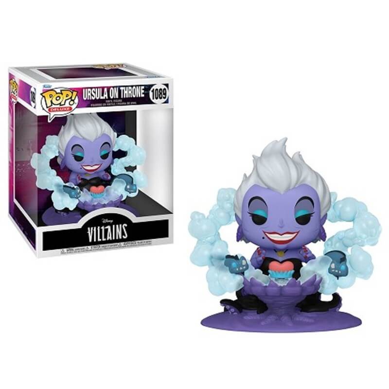 POP! Disney Villains Ursula on Throne Deluxe Vinyl Figure