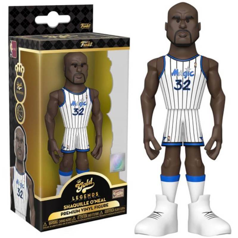 Funko Gold NBA Orlando Magic Shaquille ONeal Premium Vinyl Figure