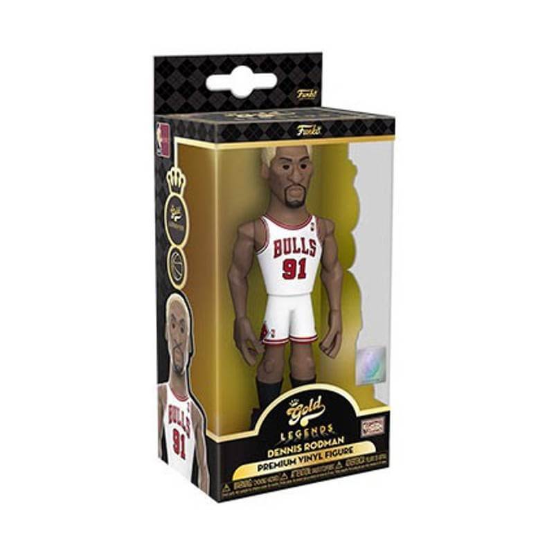 Funko Gold NBA Chicago Bulls Dennis Rodman Premium Vinyl Figure