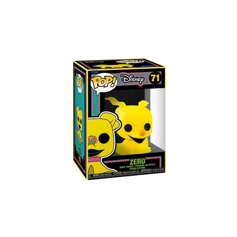 POP! The Nightmare Before Christmas Zero Blacklight Vinyl Figure