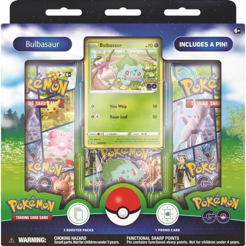 Pokemon Go Pin Collection Box - Bulbasaur
