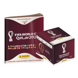 2022 Panini FIFA World Cup Qatar Sticker Collection Box and Album - Canada Card World