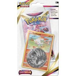 Pokemon Sword and Shield Lost Origin Scorbunny Blister Pack with Coin and Promo