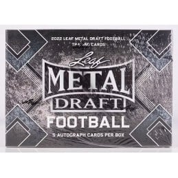 2022 Leaf Metal Draft Football Hobby Box - Canada Card World