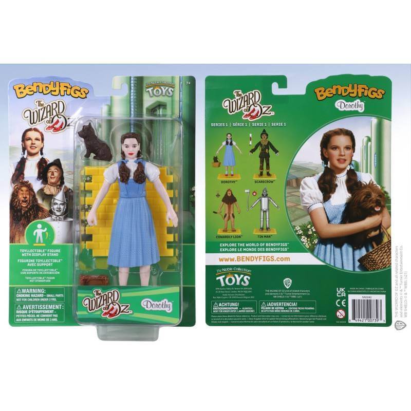 The Noble Collection Wizard of Oz BendyFigs Dorothy