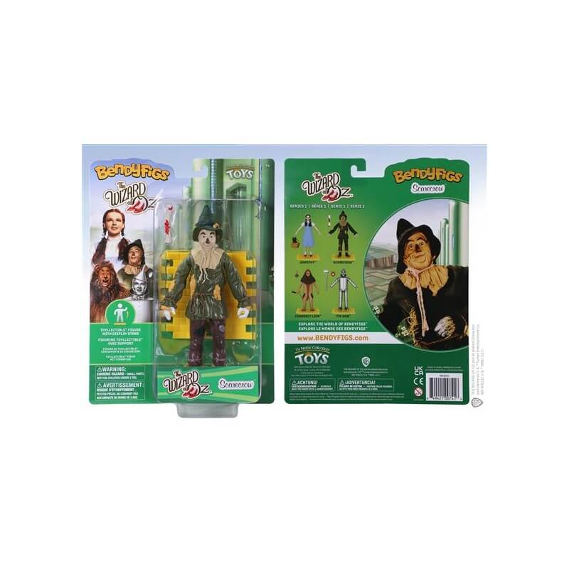 The Noble Collection Wizard of Oz BendyFigs Scarecrow