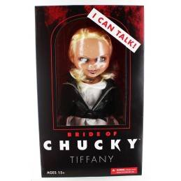 Mezco Bride of Chucky Talking Tiffany 15 inch Figure