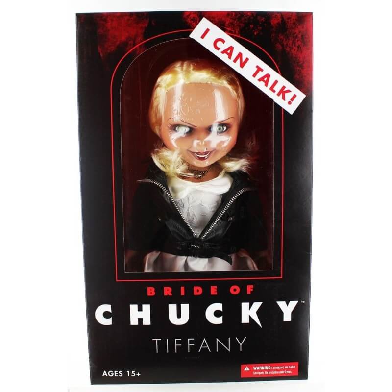 Mezco Bride of Chucky Talking Tiffany 15 inch Figure