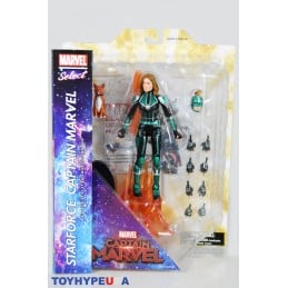 Marvel Select Diamond Select Captain Marvel Starforce Action Figure