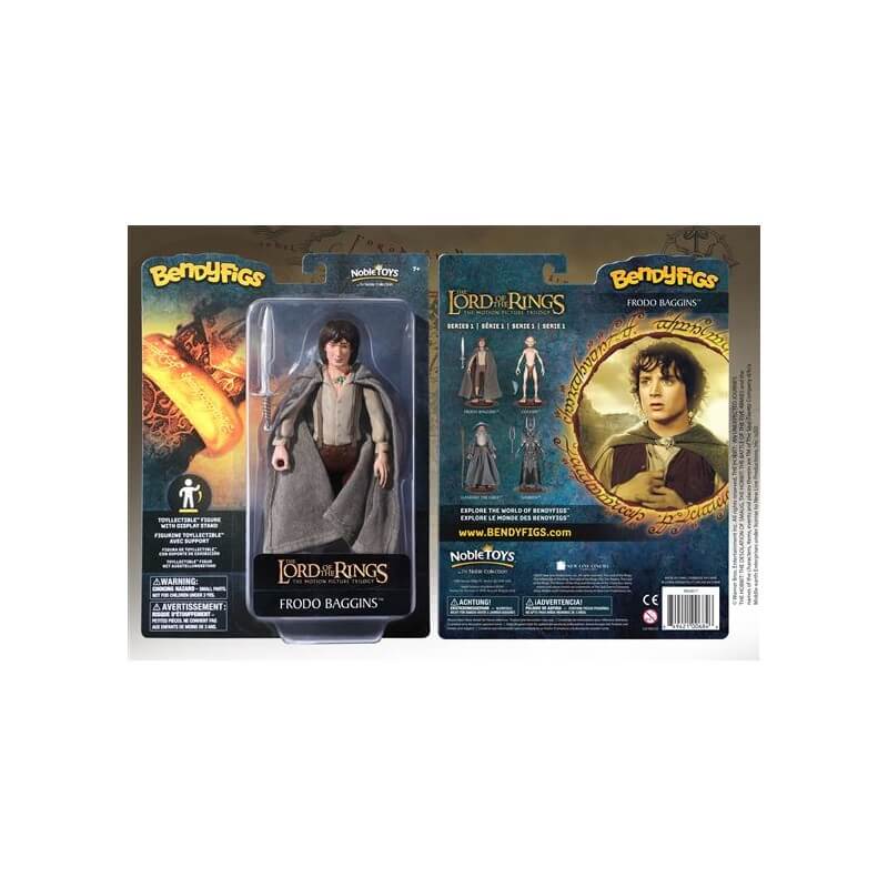 The Noble Collection Lord of the Rings BendyFigs Frodo Baggins The Noble Collection - 1