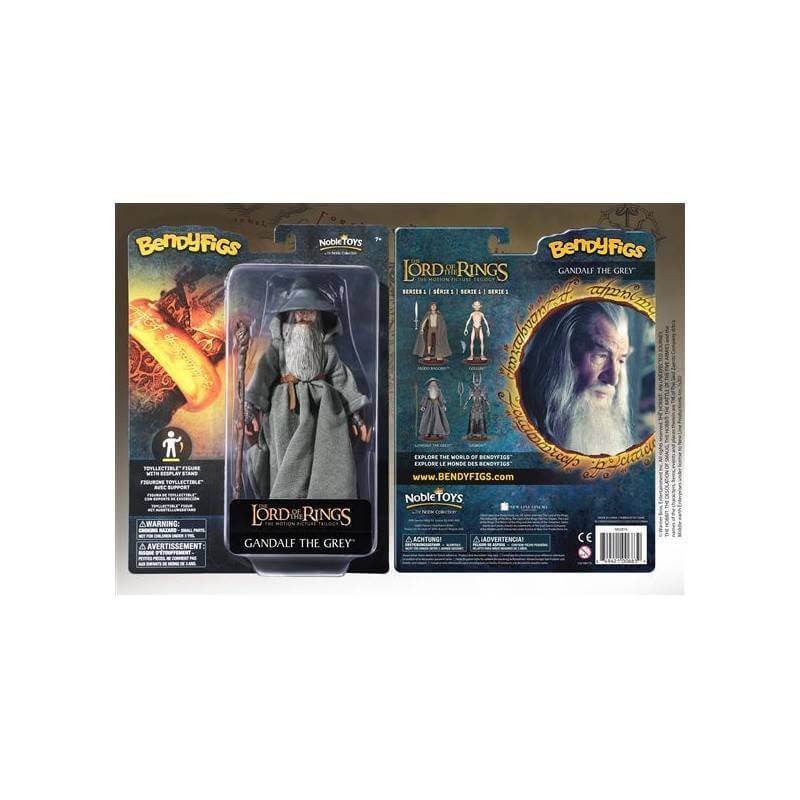 The Noble Collection Lord of the Rings BendyFigs Gandalf the Grey