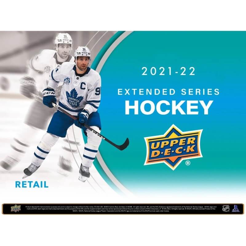 2021-22 Upper Deck Extended Hockey Fat Pack Box