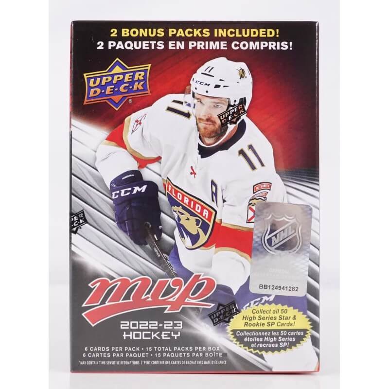 2022-23 Upper Deck MVP Hockey Blaster Box