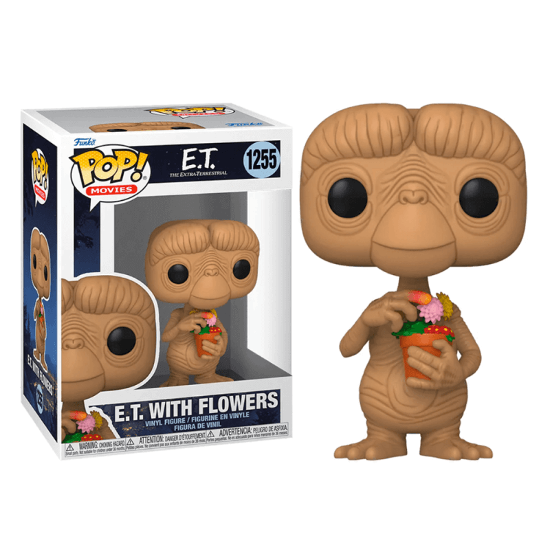 POP! Movies E.T. The Extra Terrestrial E.T. with Flowers Vinyl Figure