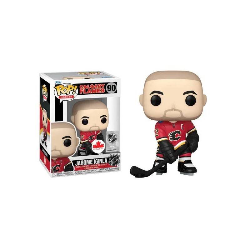 POP! NHL Jerome Iginla Calgary Flames Home Vinyl Figure