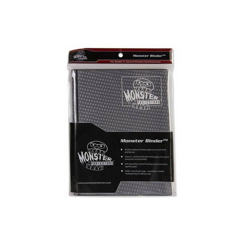 Monster Protector Holo Opaque Black 9-Pocket Binder