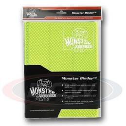 Monster Protector Holo Highlighter Yellow 9-Pocket Binder - Canada Card World